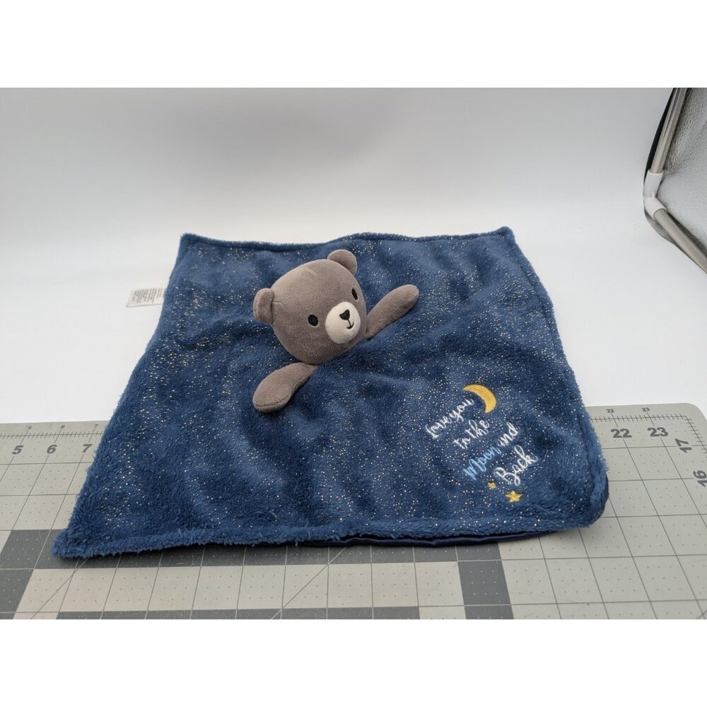 Baby Starters Teddy Bear Lovey‎ Love You to the Moon And Back Security Blanket